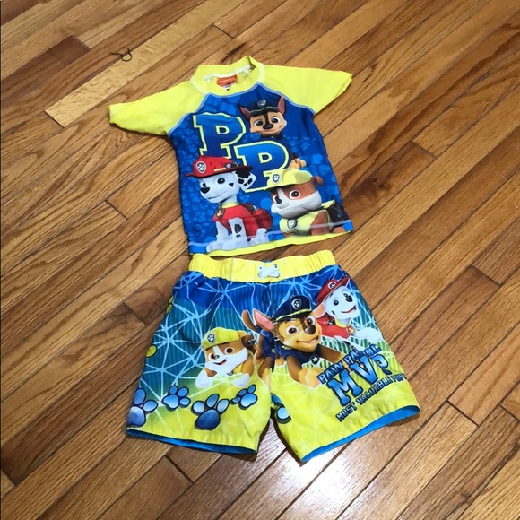 Nickelodeon Swim Boy 3t Paw Patrol Swim Suit Poshmark